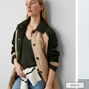 Ann Taylor Quilted Jacket